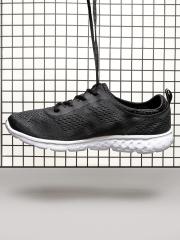 Crew STREET Men Black Running Shoes