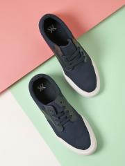 Kook N Keech Men Navy Blue Sneakers