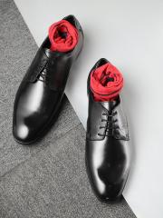 INVICTUS Men Black Semiformal Derbys