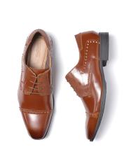 INVICTUS Men Brown Semiformal Derbys