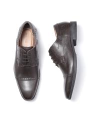 INVICTUS Men Coffee Brown Formal Derbys