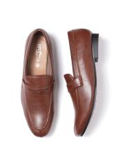 INVICTUS Men Brown Semiformal Slip Ons