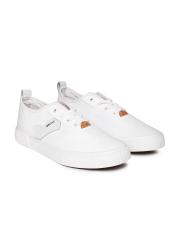 GAS Men White DAVID CVS Sneakers