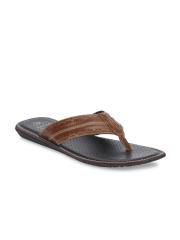 Red Tape Men Tan Sandals