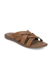 Red Tape Men Tan Fisherman Sandals