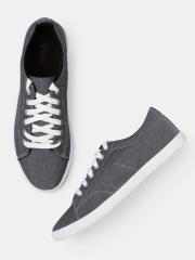 Roadster Men Charcoal Sneakers