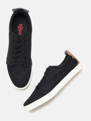 Roadster Men Black Sneakers