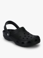 Crocs Unisex Black Solid Clogs