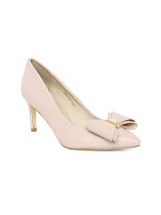 Allen Solly Women Pink Solid Pumps