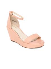 Allen Solly Women Pink Solid Sandals