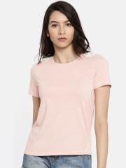 Vero Moda Women Pink Solid Top