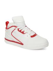 361 Degree Men White Skateboarding Shoes