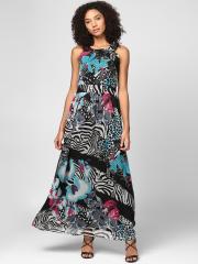 Harpa Women Multicoloured Printed Maxi Dress