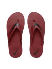 Nike thong 5 red hotsell and black