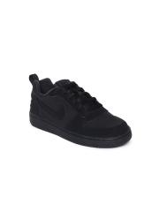 Nike Boys Black Court Borough Low (GS) Sneakers