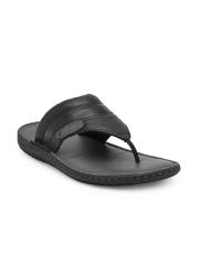 Woodland ProPlanet Men Black Leather Comfort Sandals