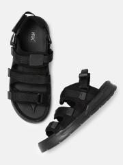 HRX by Hrithik Roshan Men Black Sports Sandals