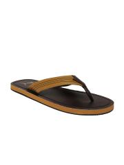 Puma Men Coffee Brown Solid Thong Flip-Flops