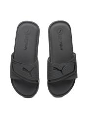 Puma Men Black Printed Sliders