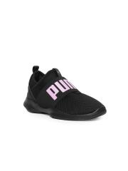 Puma Unisex Black Dare PS Slip-On Sneakers