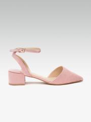 DOROTHY PERKINS Women Pink Solid Block Heels