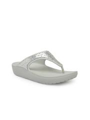 Crocs Sloane  Women White Solid Sandals