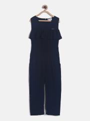 Peppermint Navy Blue MUSICAL DIARIES Basic Jumpsuit