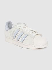 ADIDAS Originals Men White SUPERSTAR Leather Sneakers