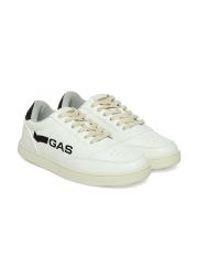 GAS Men White Jeb LTX Sneakers