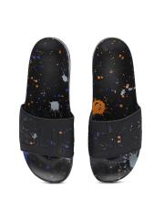 Superdry Men Black Printed Sliders