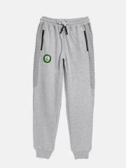 Gini and Jony Boys Grey Solid Joggers