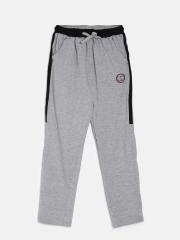 Palm Tree Boys Grey Solid Track Pants