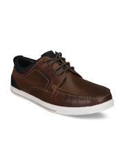 Red Tape Men Brown Boat Shoes