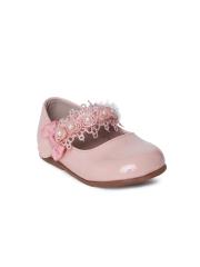 Fame Forever by Lifestyle Girls Pink Solid Ballerinas