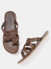 Roadster Men Brown Comfort Sandals