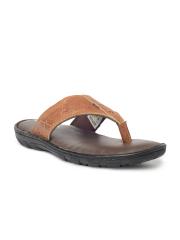 Buckaroo Men Tan Comfort Leather Sandals