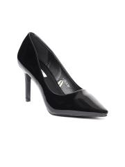 ELLE Women Black Solid Pumps