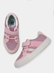 YK Girls Pink Sneakers