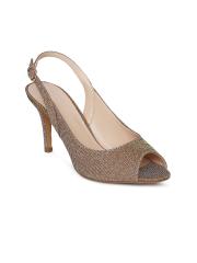 Catwalk Women Copper-Toned Solid Pumps