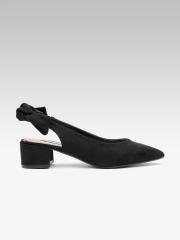 DOROTHY PERKINS Women Black Solid Pumps