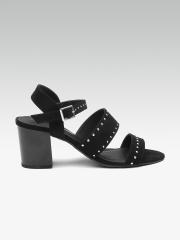 DOROTHY PERKINS Women Black Embellished Heels