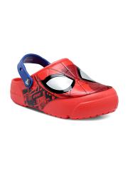 Crocs Funlab  Boys Red  Black Clogs