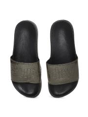 Superdry Women Black Solid Sliders