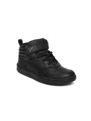 Puma Boys Rebound Street v2 L V Pre School Leather Sneakers