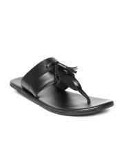 San Frissco Men Black Comfort Sandals