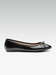 DOROTHY PERKINS Women Black Solid Ballerinas