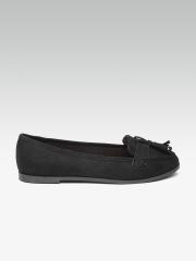 DOROTHY PERKINS Women Black Solid Ballerinas