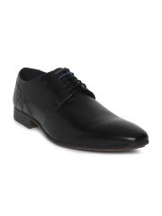 Arrow Men Black Formal Leather Derbys