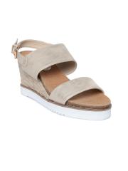 Carlton London Women Beige Solid Wedges