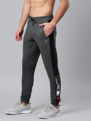 HRX by Hrithik Roshan Men Charcoal Grey Athleisure Joggers